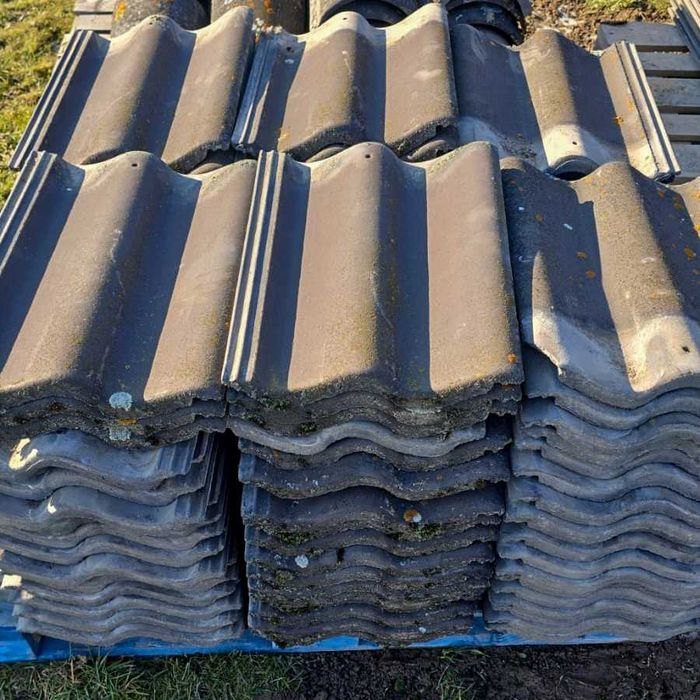 Dachówka IBF kolor Antracyt betonowa na 240-250m2 dachu plus osprzęt