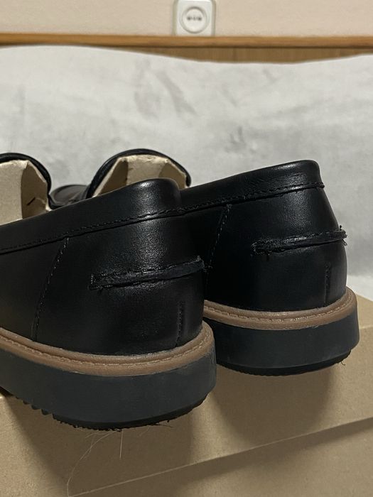 Жіночі чорні лофери Clarks | 39 розмір