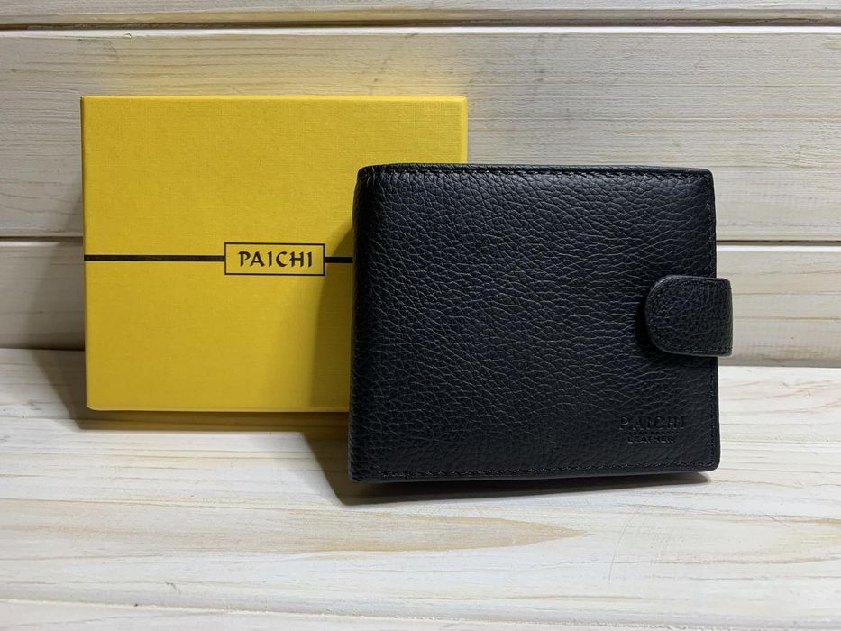 Чоловічий гаманець портмоне кошелек  шкіра PAICHI