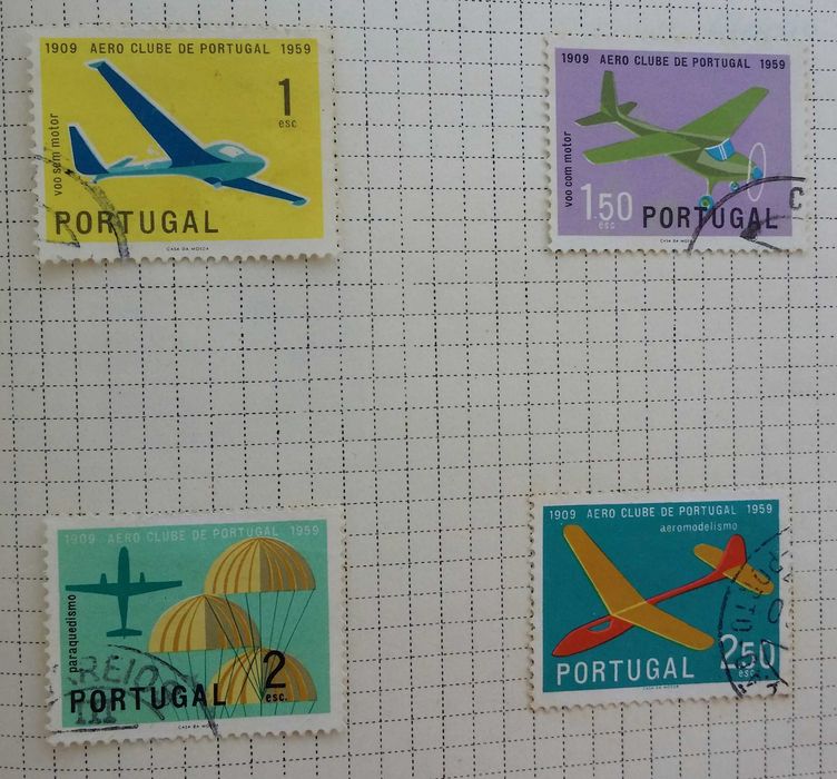 Filatelia selos Portugal 1960