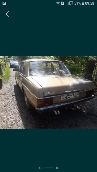 мерседес ретро 115