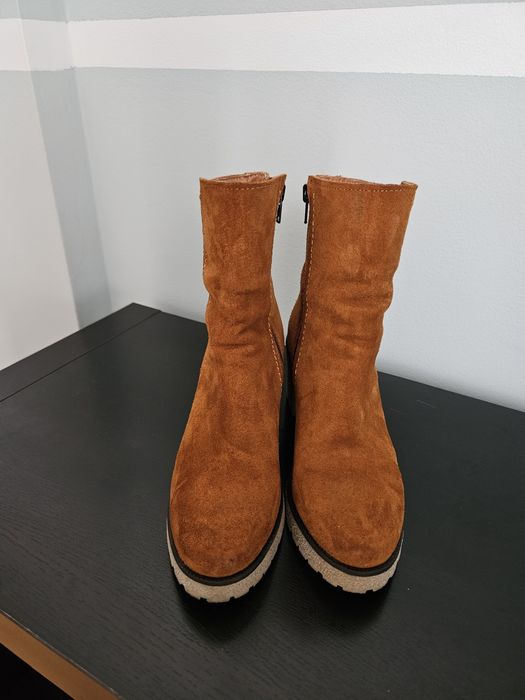Botas camel salto