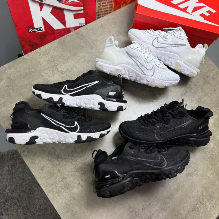 Кросівки Nike react vision чорні