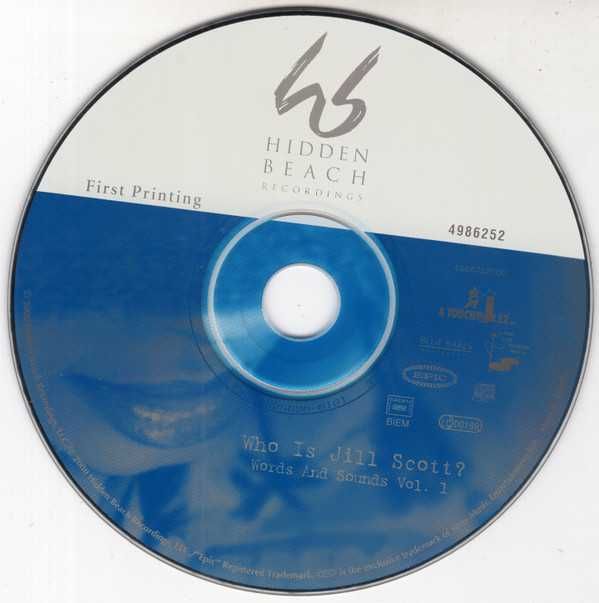 Jill Scott ‎– Who Is Jill Scott? - Words And Sounds Vol. 1 (CD)