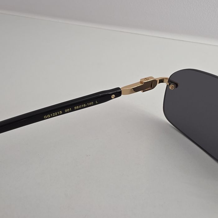 Okulary przeciwsłoneczne Gucci GG1221S czarne GG1221