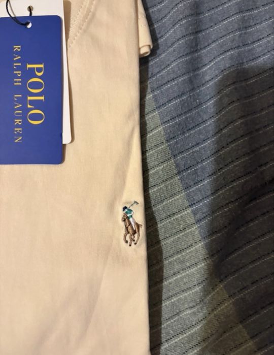 Tshirt Beje Ralph Lauren