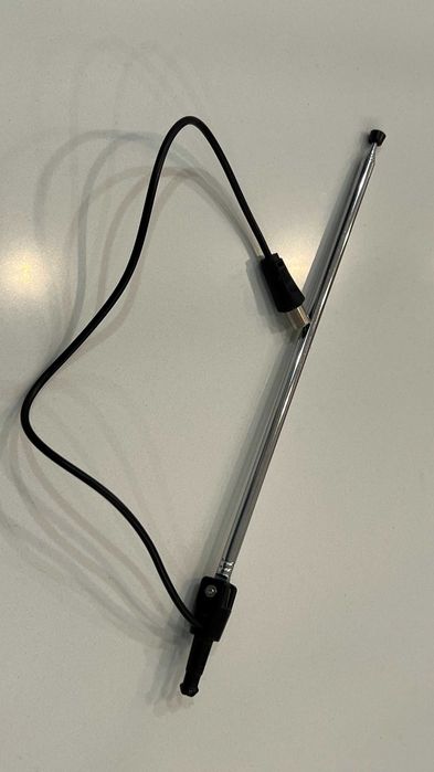 antena de televisão para interior ajustável de encaixe