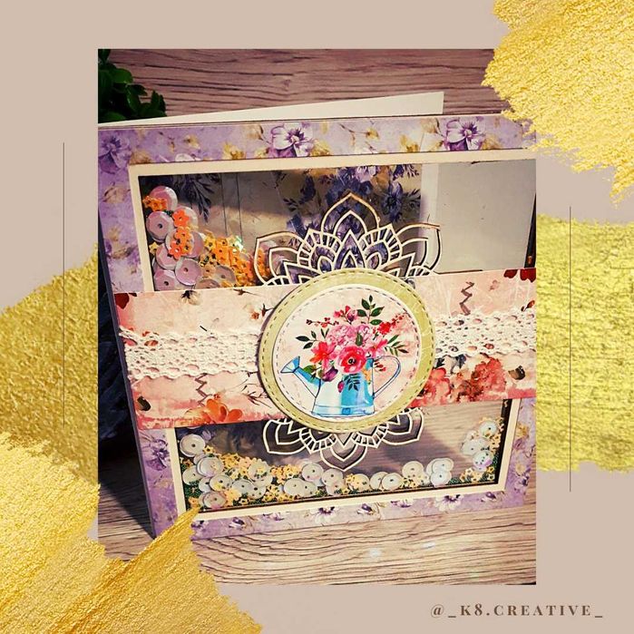 Kartka Dzień Mamy - Ręcznie robiona