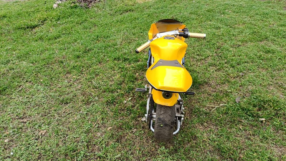 Мини мото номер 2  mini pocket bike moto детский бензиновый мотоцикл