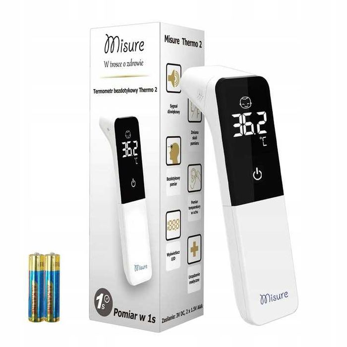 Термометр, градусник, медичний інфрачервоний термометр Misure Thermo 2