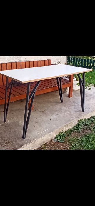 Опори для стола, ніжки для стола, металоконструкції, лофт.