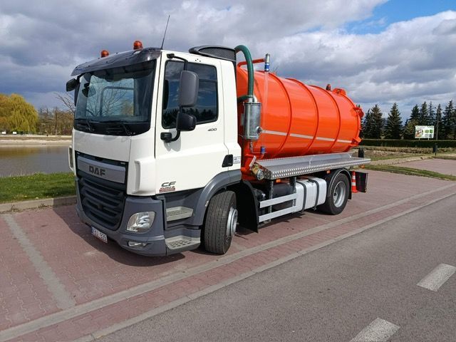 DAF CF 400  DAF CF 400 asenizacyjny nowa zabudowa pompa JUROP 84D super stan