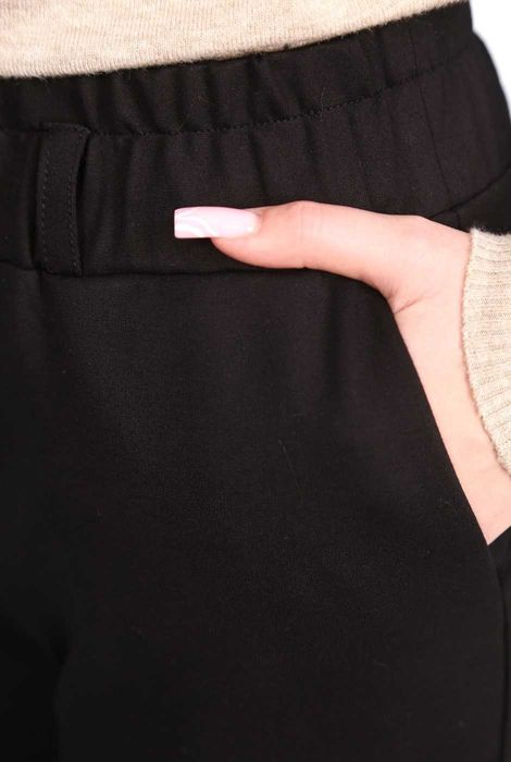 Штани 906 чорні прямі алекс