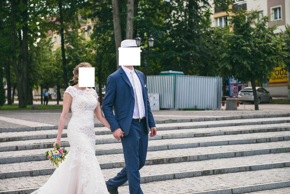 Sukienka ślubna, rozmiar M.