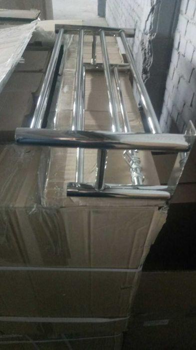 В026-1 поличка для рушників Platinum, нержавіюча сталь