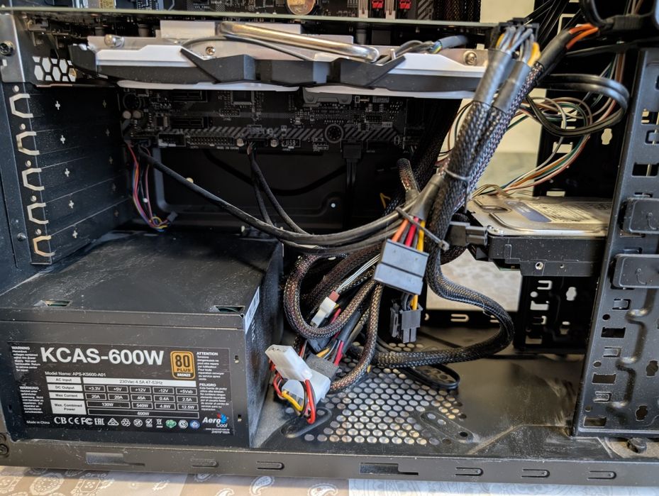 Системний блок i5-8500/DDR4 16Gb/SSD 240Gb/HDD 2Tb/GTX 1060 6Gb