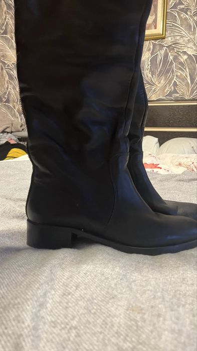 Сапоги труби шкіра