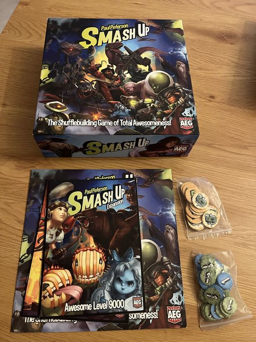 Smash up jogo tabuleiri