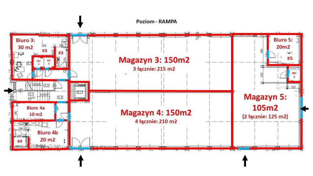 Magazyn lub produkcja 150 - 300m2 - NISKIE KOSZTY