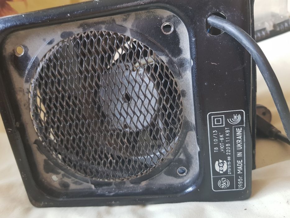 Уют 6к тепловентилятор (без керамичнского нагревателя