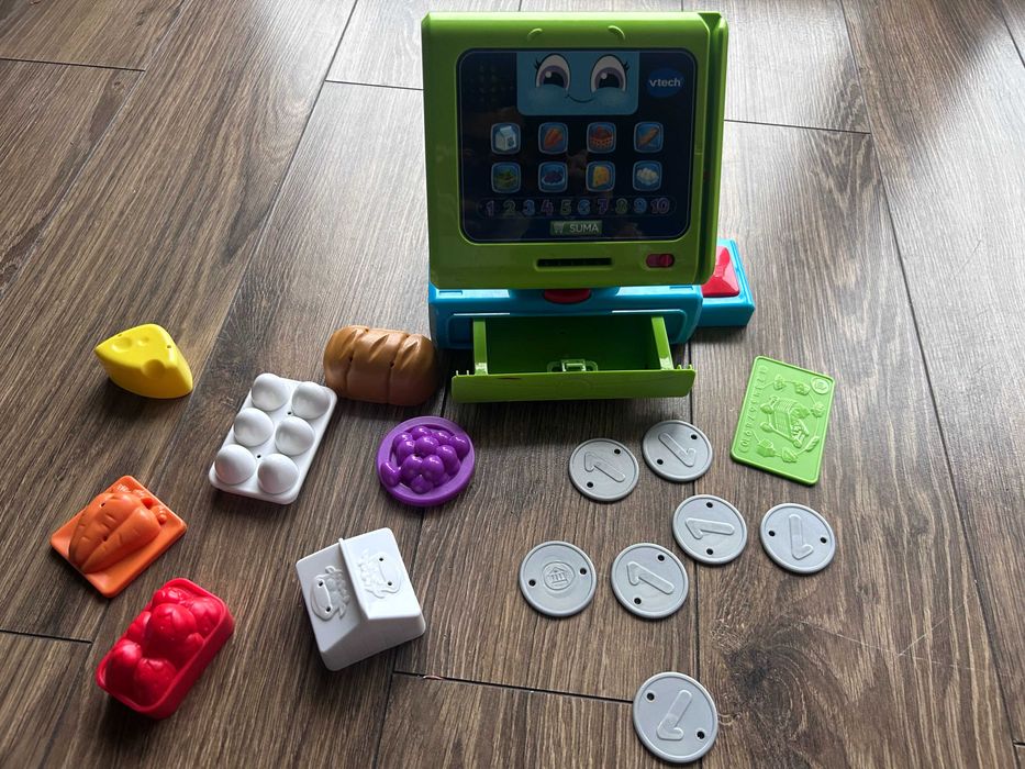 VTech, cyferkowa, kasa, sklepowa, dla dziecka, sklep, zabawka