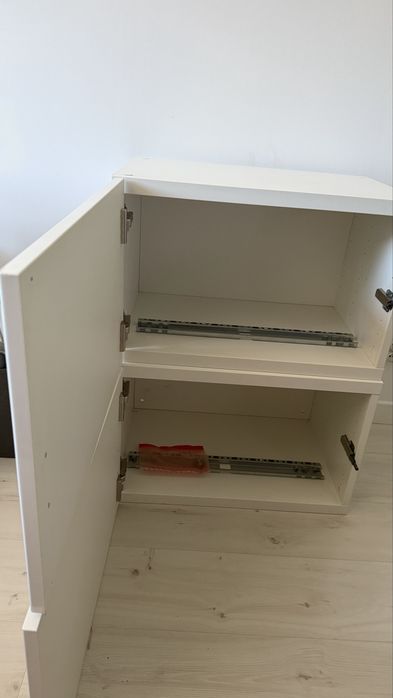 Szafki wiszace ikea białe