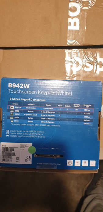 Alarm domowy firmy BOSCH