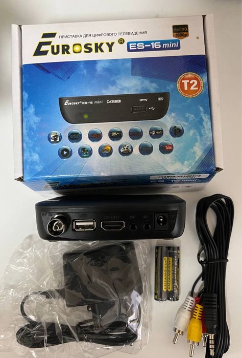 ТВ-ресиверVision624D3;T624M2; Eurosky 16 mini; Смарт приставка X96mini