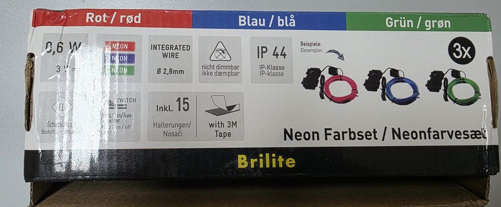 Luzes Neon LED Coffee Lounge - 3x