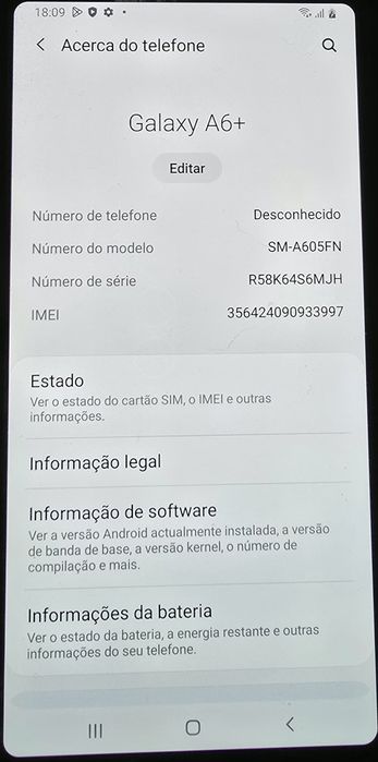Galaxy A6+ (Dual SIM)