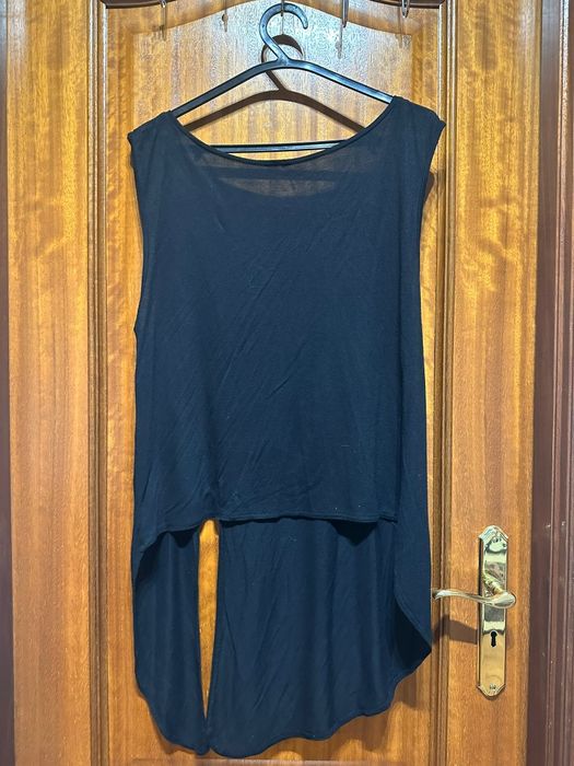 T-shirt Preta Algodão