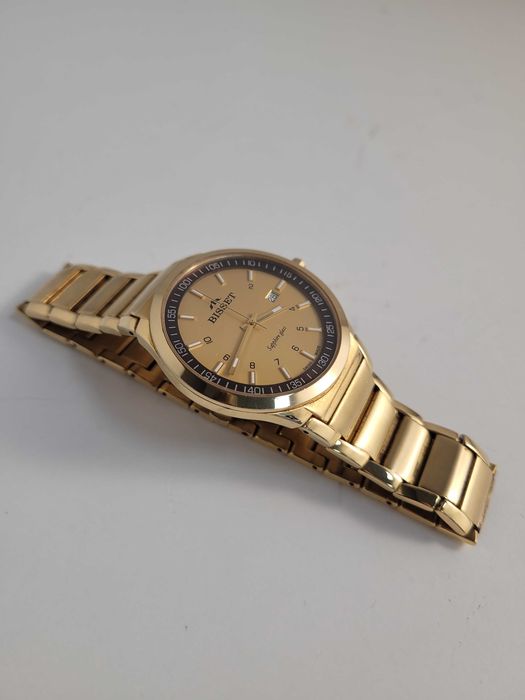 Zegarek  BISSET BSDC86 Złoty