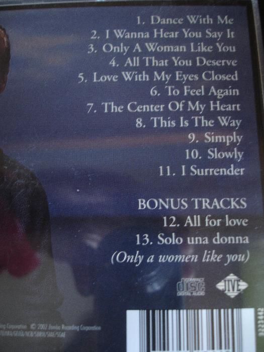 CD [ Michael Bolton - Only A Woman Like You ]