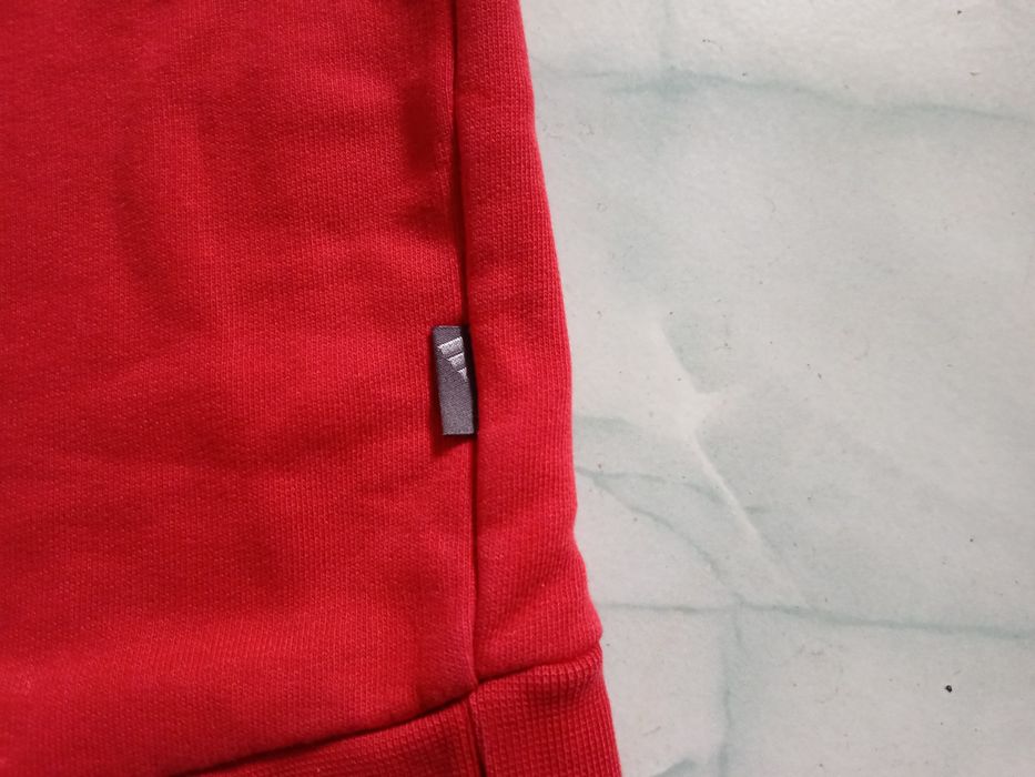 Bluza adidas czerwona L