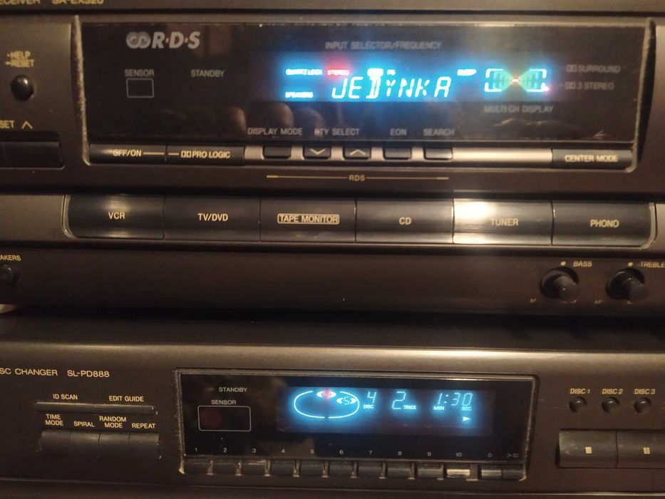 Sprzedam wieże technics sa-ex320, sl-pd888, rs-tr373.