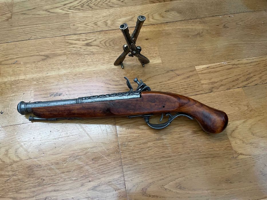 Belíssima arma de decoração e de coleção do período Napoleónico