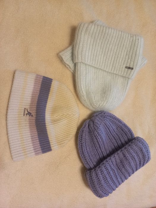 Шапка ангора котон