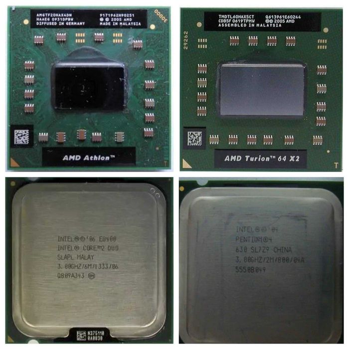 Процессоры для ПК и Ноутбуков одним лотом