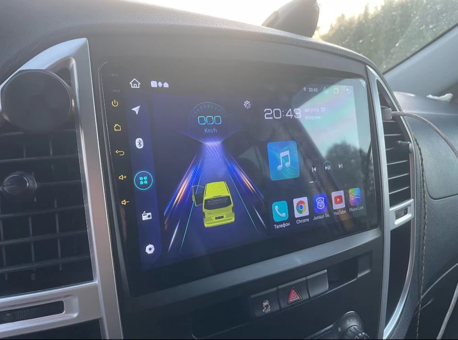 Rádio Mercedes Vito Android 14 com GPS (Novo)