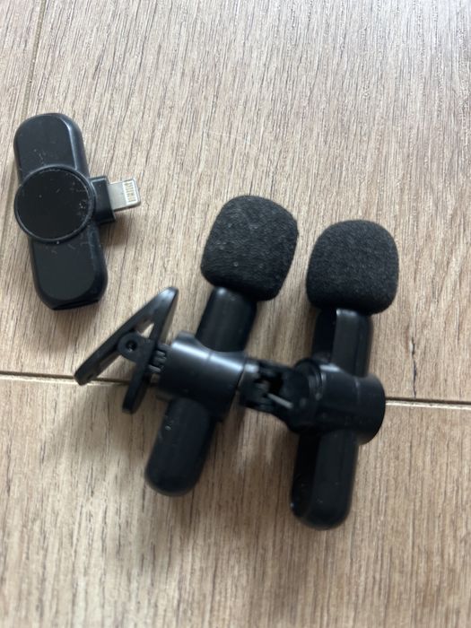 Mikrofony kapturowe do iphone.