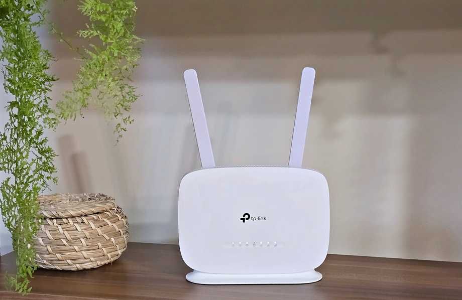 Router 4G LTE TP-LINK TL-MR105 + 2 Antenas 4G | Desbloqueado - Qualquer SIM!