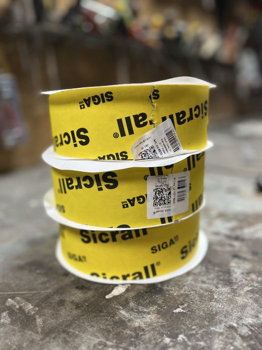 Taśma izolacyjna Siga  ŻÓŁTA sicrall 40 x 0,06 m