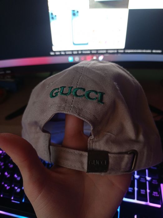 Vendo chapéu beje da Gucci novo