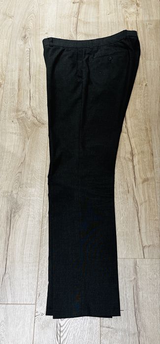 Szare spodnie garniturowe w idealnym stanie