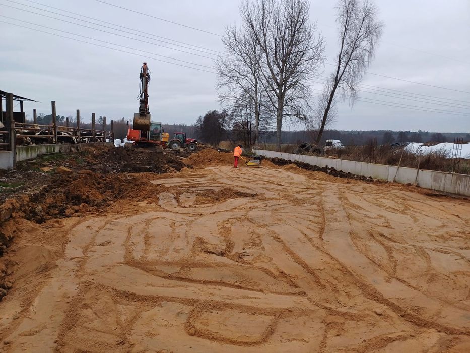 Prace ziemne, rozbiórki, uslugi, kopanie