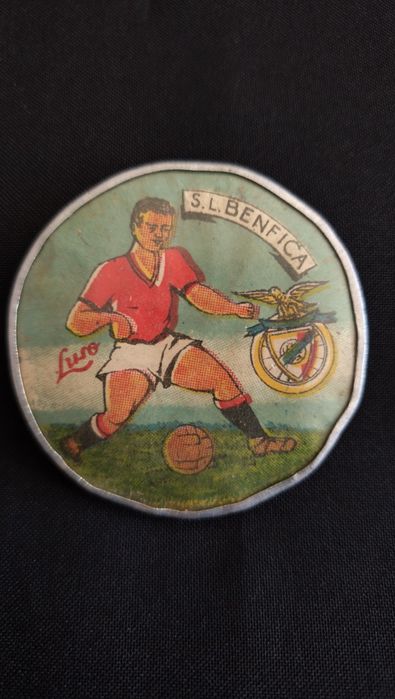 Espelho de bolso antigo do S. L. Benfica, Luso-Osul
