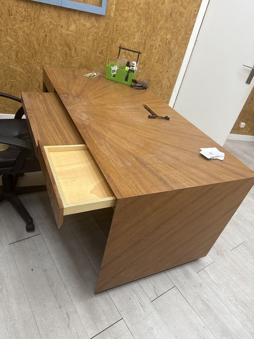 Secretaria madeira macica