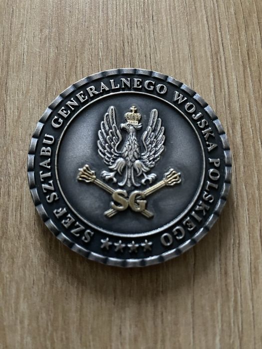 Coin SGWP generał ANDRZEJCZAK