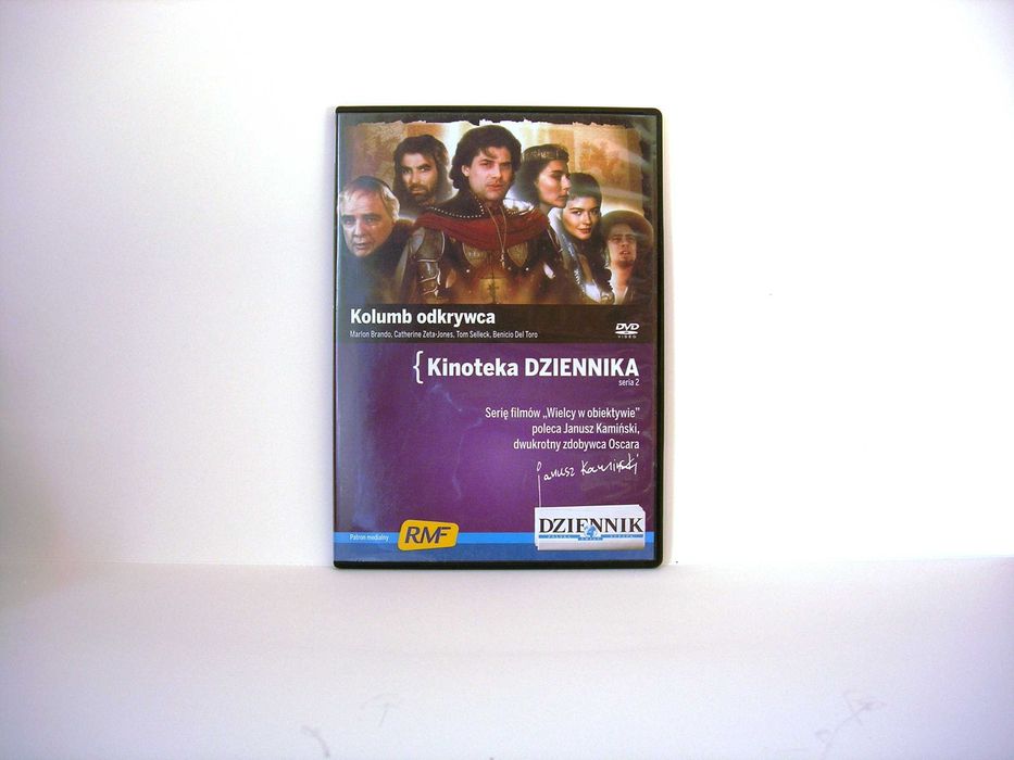 "Kolumb odkrywca" DVD John Glen 1992 kinoteka Dziennika