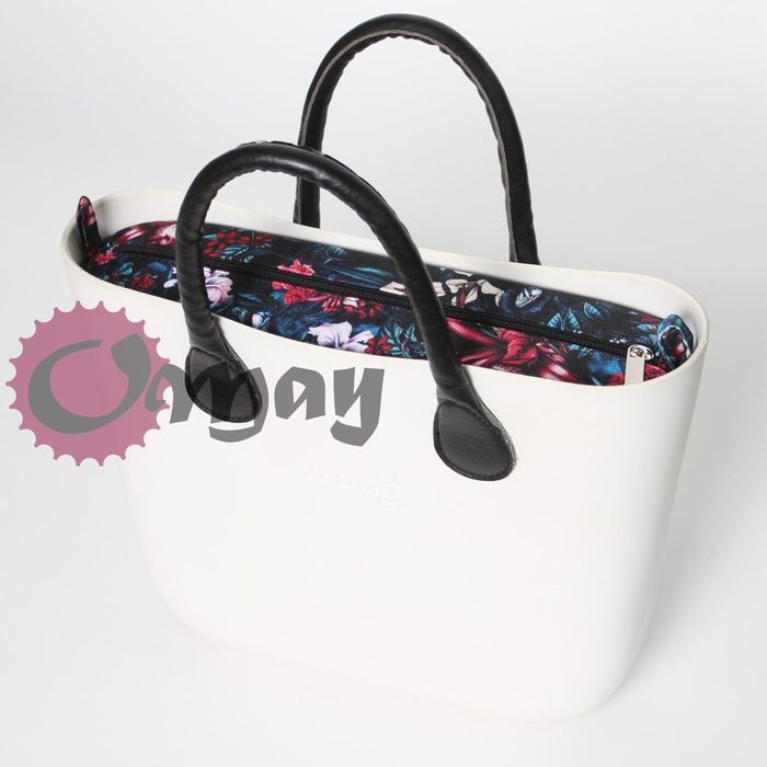 organizer i opaska do OBAG MINI cudne kwiaty sangriowe OMAY